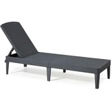 Zonneligstoel Jaipur Rotanlook Grafiet/Cool Grey - 59% Korting