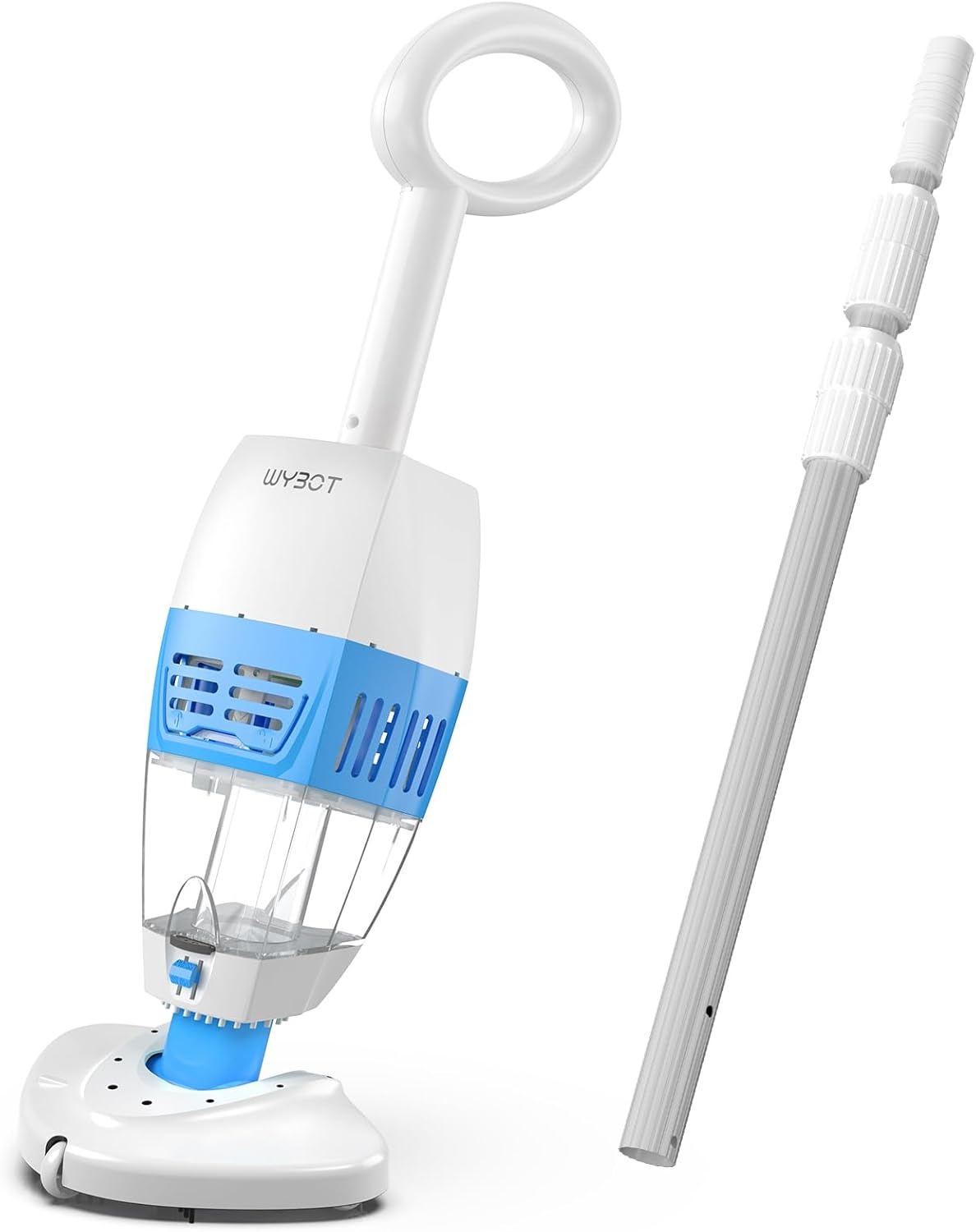 Draadloze Zwembadreiniger met Telescoopsteel 1,5m | 34% Korting