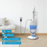 Draadloze Zwembadreiniger met Telescoopsteel 1,5m | 34% Korting