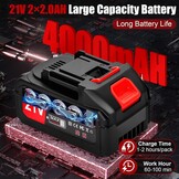 Elektrische Grastrimmer 21V - 53% Korting!