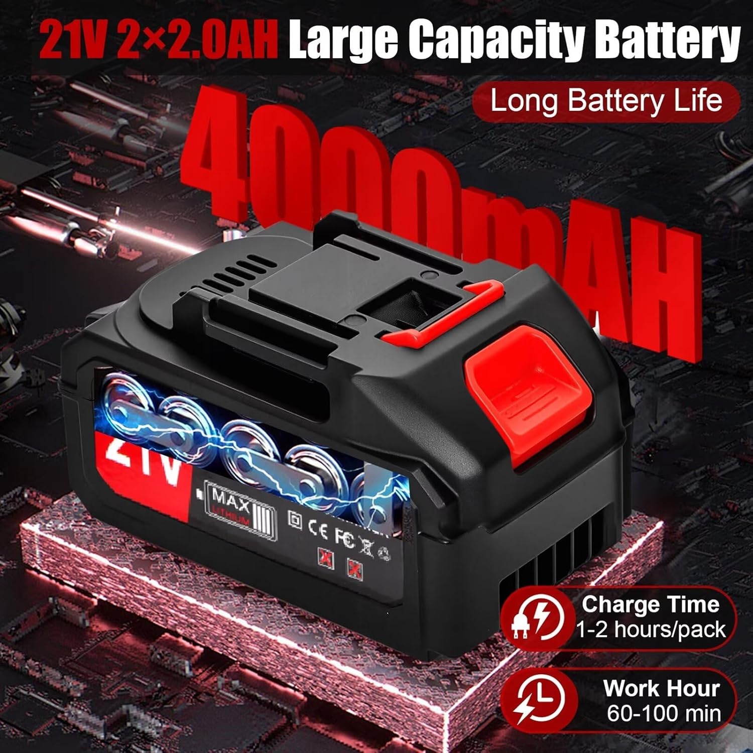 Elektrische Grastrimmer 21V - 53% Korting!