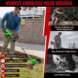Elektrische Grastrimmer 21V - 53% Korting!
