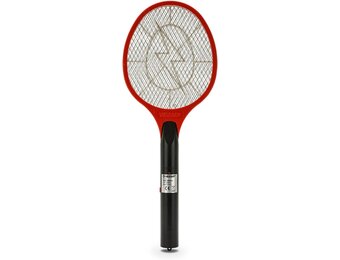 Elektrisch Insectenracket - Muggen & Vliegen - Binnen/Buiten - Rood