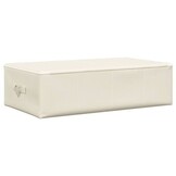 VidaXL Opbergboxen Crème (2 stuks) - 33% Korting