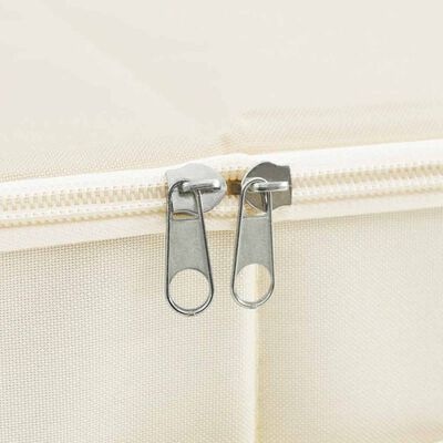 VidaXL Opbergboxen Crème (2 stuks) - 33% Korting