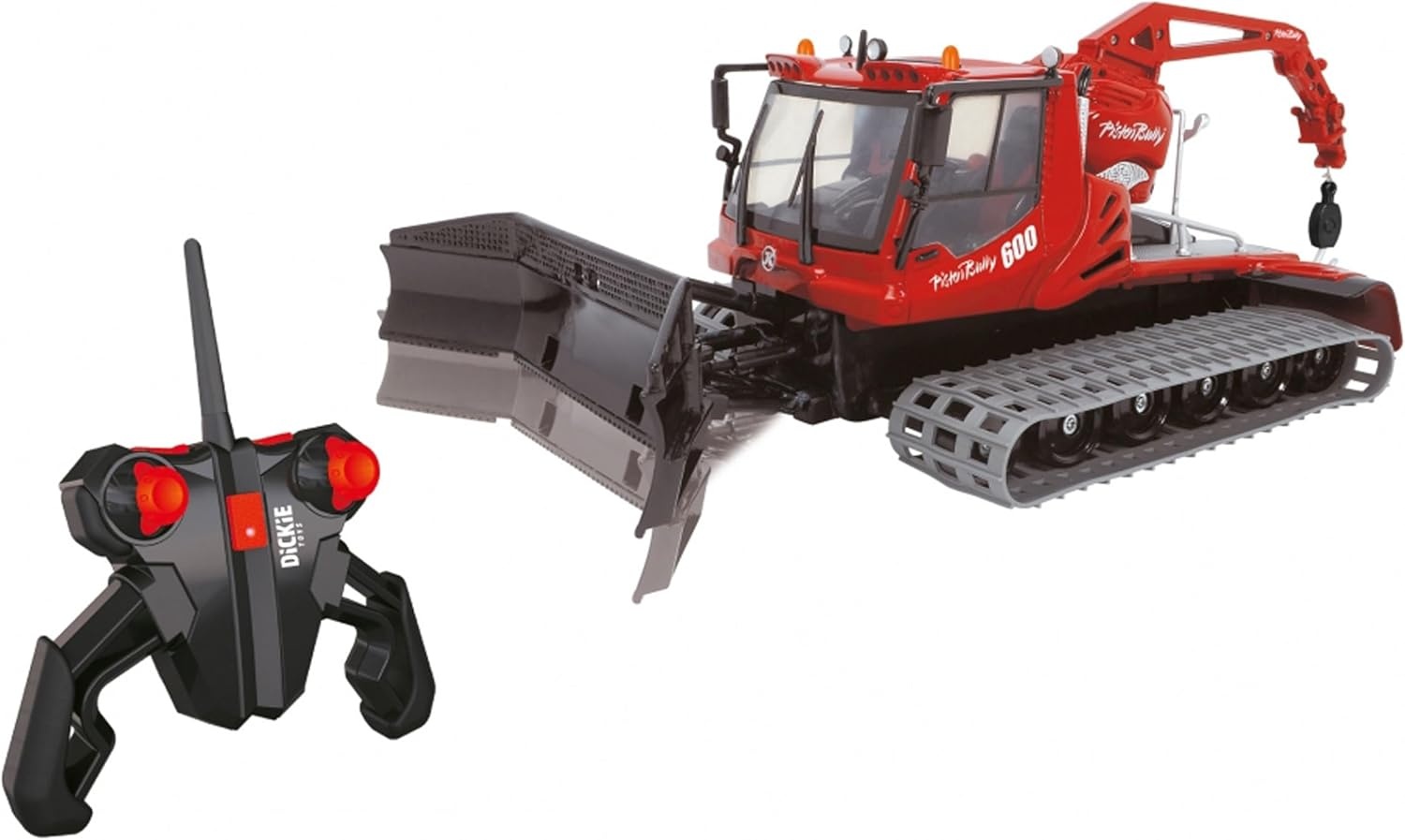 RC Sneeuwruimer Pistenbully 600 Rood - 26cm - 34% Korting