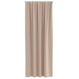 vidaXL Verduisterende Gordijnen Taupe Polyester - 33% Korting