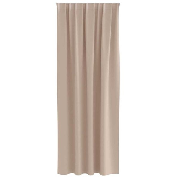 vidaXL Verduisterende Gordijnen Taupe Polyester - 33% Korting
