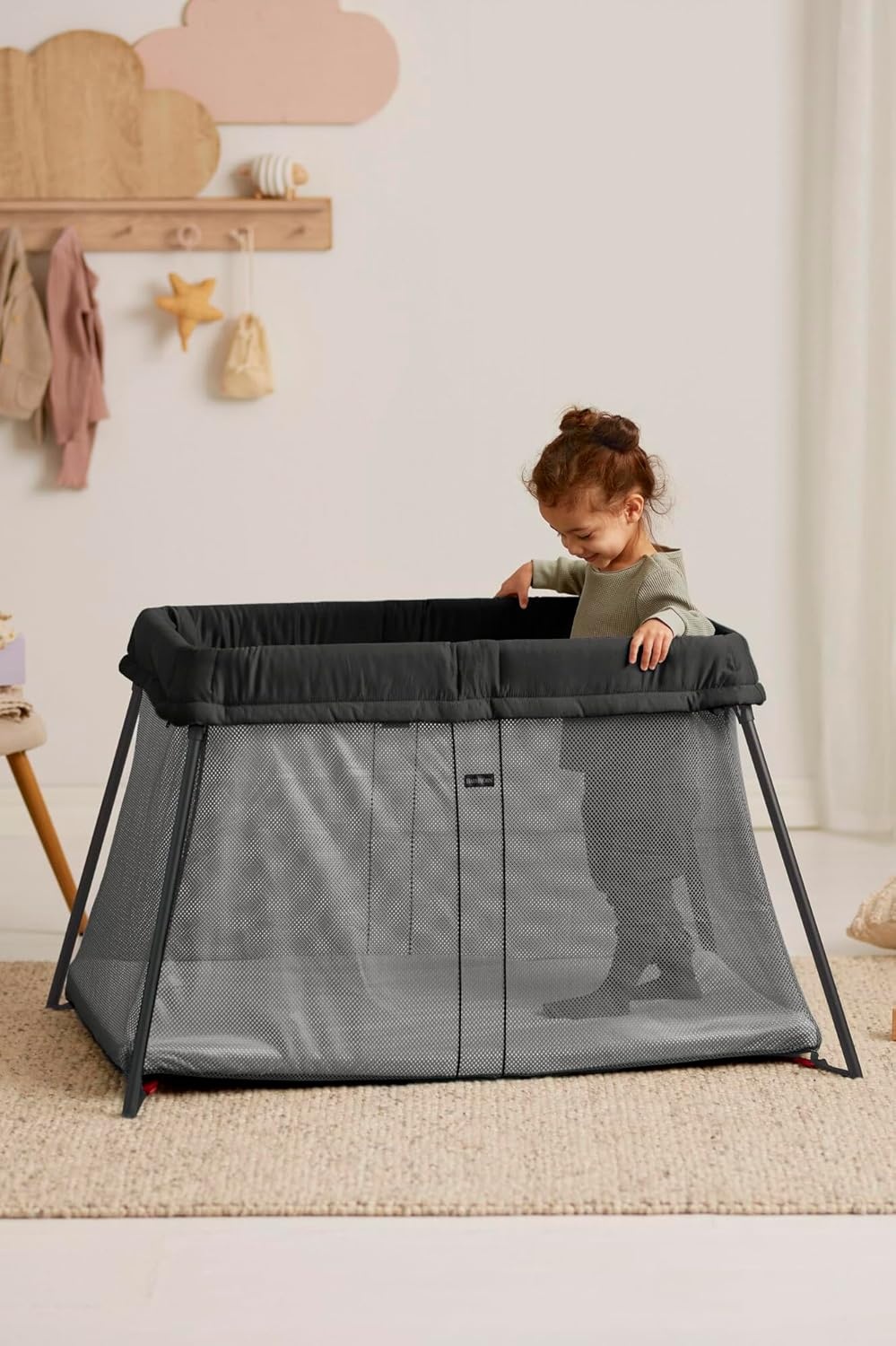 Lichtgewicht Zwart Reisbedje Baby & Peuter (0-3 jr) - 30% Korting