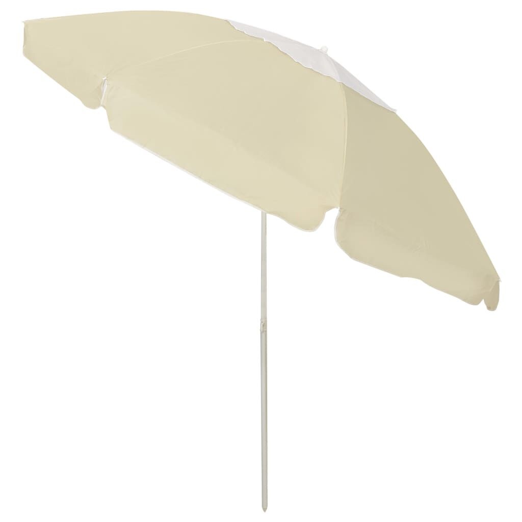Strandparasol Zandgeel 240cm - 28% Korting