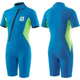 Kinder Shorty Wetsuit Blauw 2mm - Warmte & UV Bescherming - 33% Korting