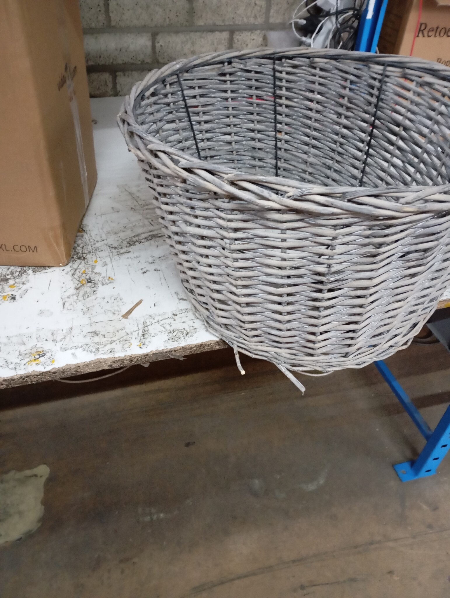 VidaXL Wicker Plafondlampenkap Bruin Ø50x30 cm - 84% Korting
