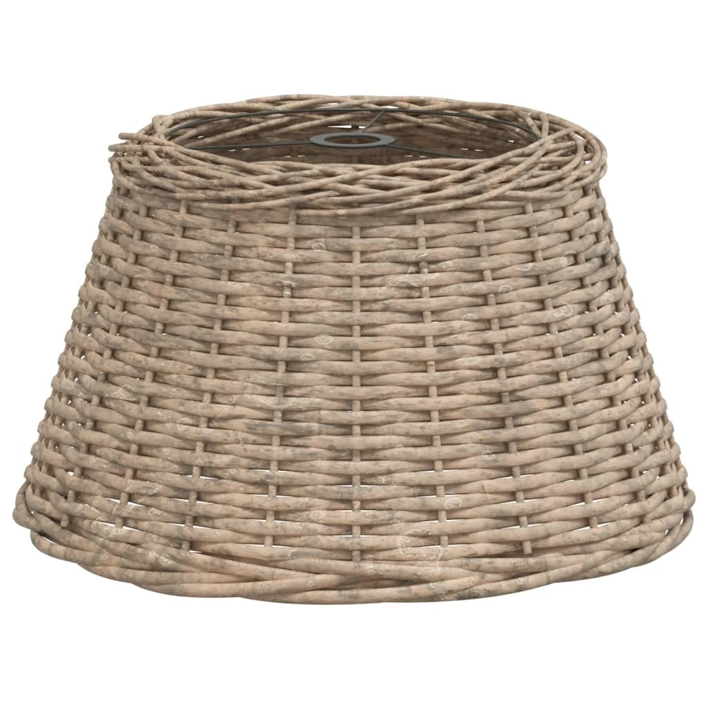 VidaXL Wicker Plafondlampenkap Bruin Ø50x30 cm - 84% Korting