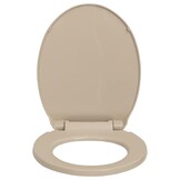 Beige Ovaal Toiletbril Soft-Close - 33% Korting