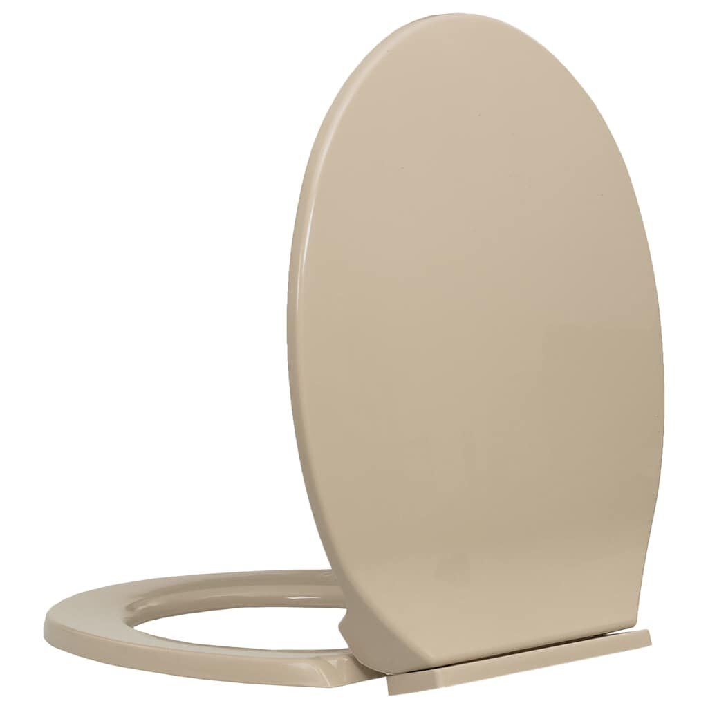 Beige Ovaal Toiletbril Soft-Close - 33% Korting