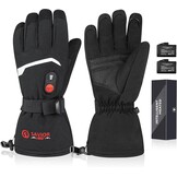 Elektrische Motorhandschoenen Zwart XL | 3 Warmtestanden | 34% Korting