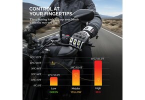 Verwarmde Motorhandschoenen Maat M - 72% Korting! Waterdicht & 11.8 uur Warmte