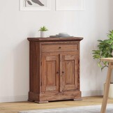 Mahoniehouten Opbergkast 63x30x79 cm | 59% Korting