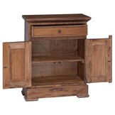 Mahoniehouten Opbergkast 63x30x79 cm | 59% Korting