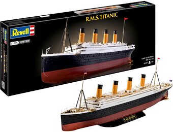 Modelbouwset Titanic 1:600 - 156 Delen - Beginnersvriendelijk