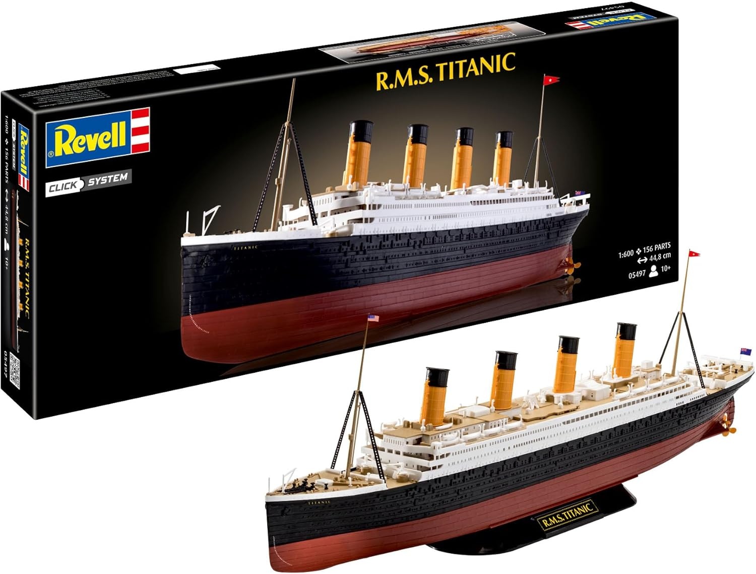 Modelbouwset Titanic 1:600 - 156 Delen - Beginnersvriendelijk