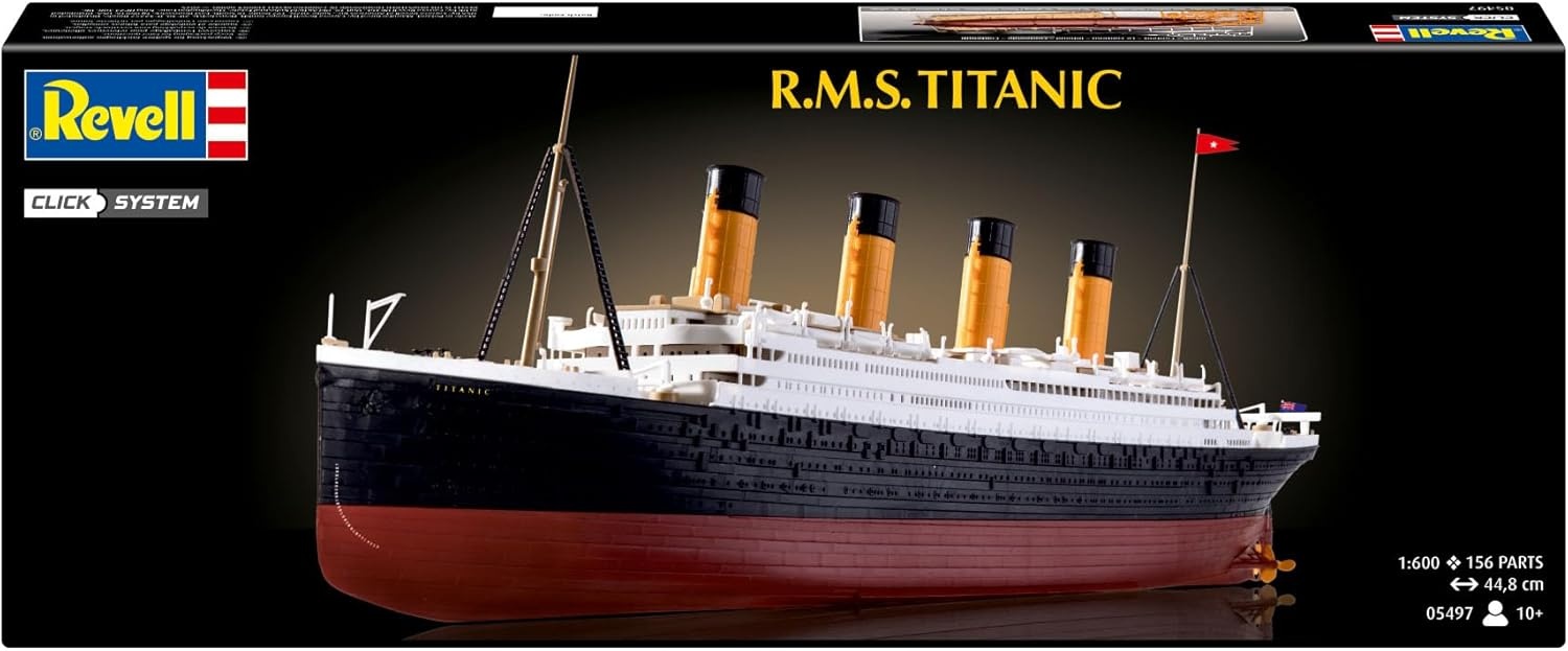 Modelbouwset Titanic 1:600 - 156 Delen - Beginnersvriendelijk