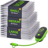 Vacuümzakken Set 15 Stuks met USB Pomp - Ruimtebesparing & Reizen