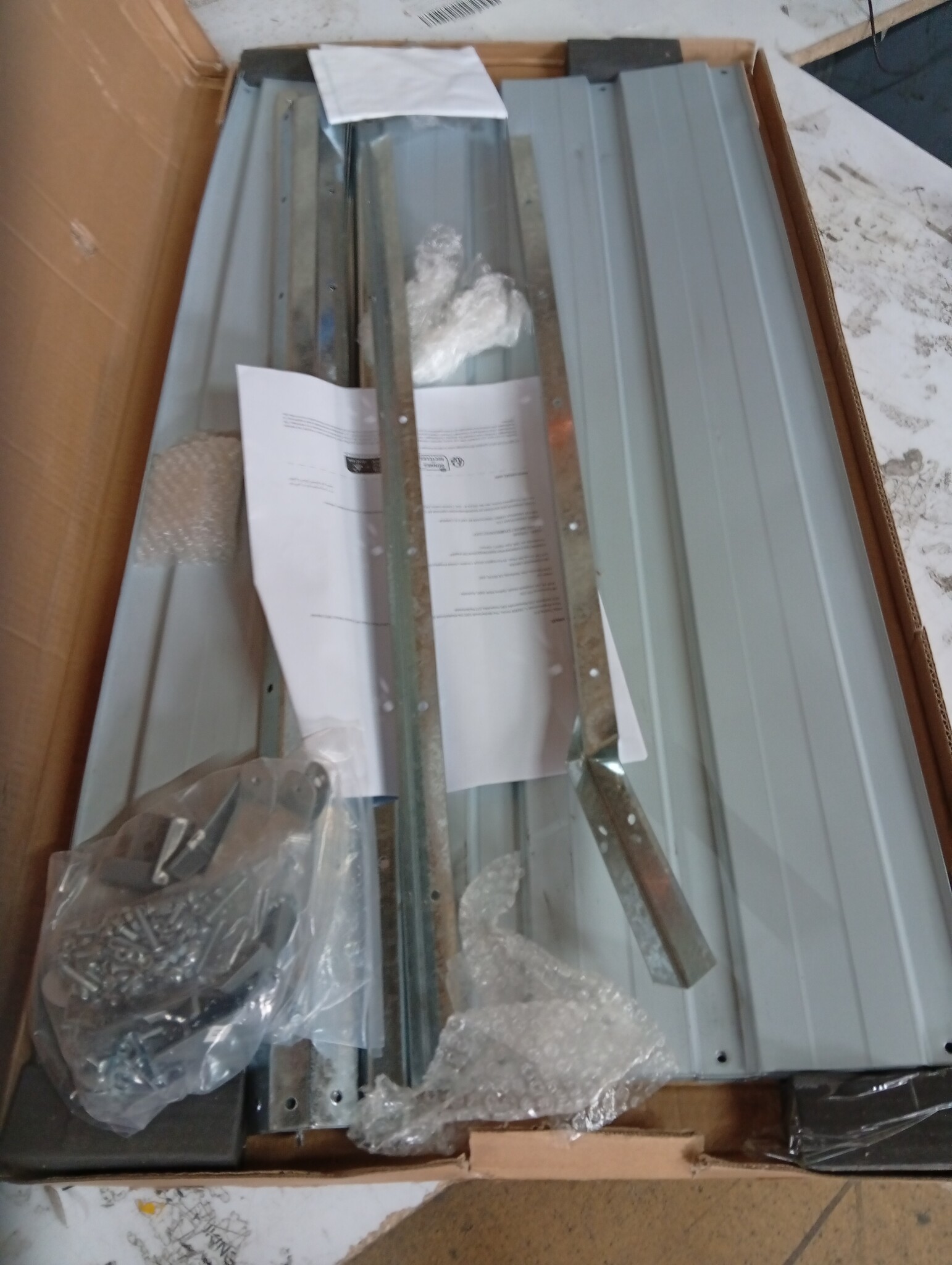 Verhoogde Plantenbak Staal Antraciet 160x80x77cm - 53% Korting!
