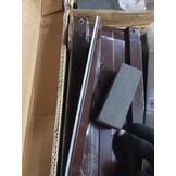 Verhoogde Plantenbak 320x80x77cm Staal Bruin - 59% Korting