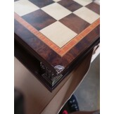 Houten Schaak- en Dambord 15" - Strategisch Spel met Korting
