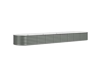 Grijze Stalen Plantenbak 368x80x36cm - 34% Korting