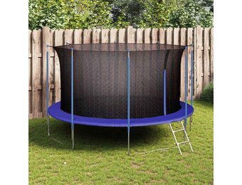 Veiligheidsnet Trampoline 3,96 m - Zwart (34% Korting)