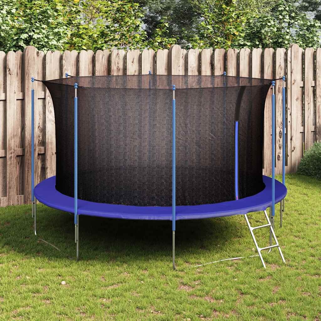 Veiligheidsnet Trampoline 3,96 m - Zwart (34% Korting)