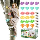 Klimstenen Ninja Parcours 20 Stuks - Kinderen & Volwassenen - 33% Korting