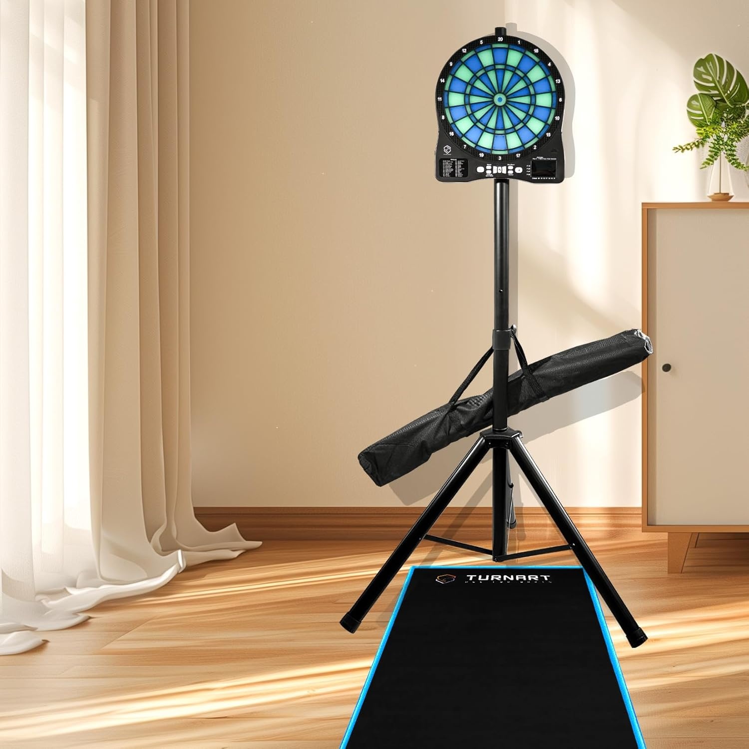 Verstelbare Dartbord Standaard 106-200cm - 34% Korting!