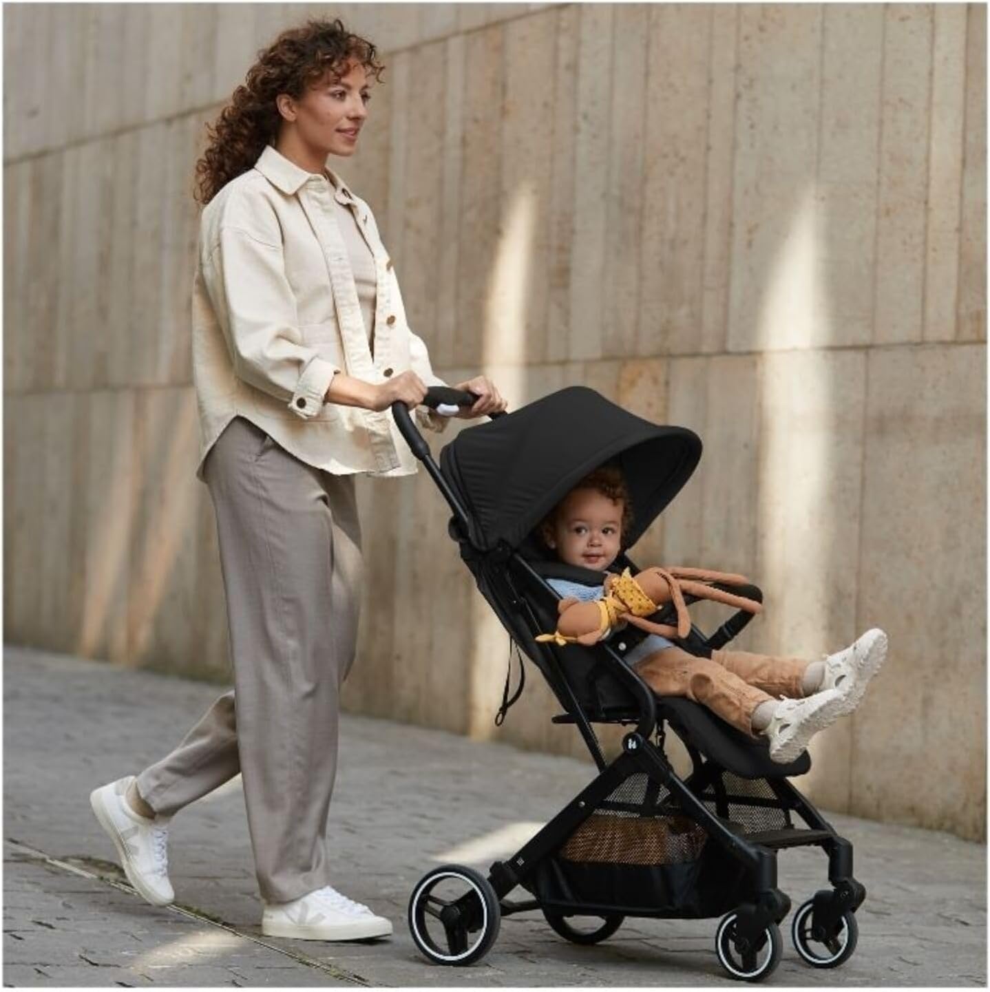 Reisbuggy met ligfunctie vanaf geboorte (55% korting!)