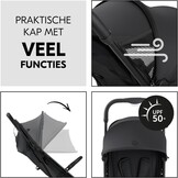 Reisbuggy met ligfunctie vanaf geboorte (55% korting!)