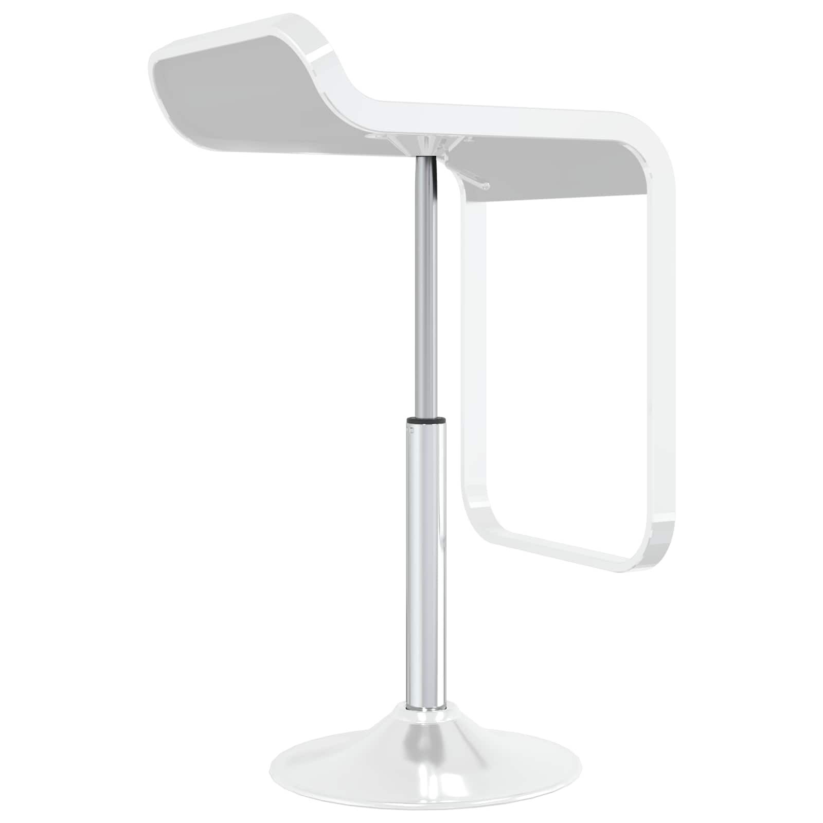 VidaXL Kantoorstoel Gasveer Chroom 21,5 cm IJzer - 72% Korting