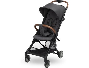 Compacte Reisbuggy Zephir 0-4 jaar | Handbagage formaat | 5.6 kg | Mineraal Grafiet | 35% Korting
