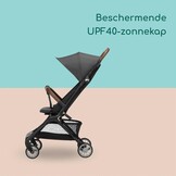 Compacte Reisbuggy Zephir 0-4 jaar | Handbagage formaat | 5.6 kg | Mineraal Grafiet | 35% Korting