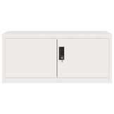 VidaXL Archiefkast Staal Wit 90x40x40 cm - 35% Korting