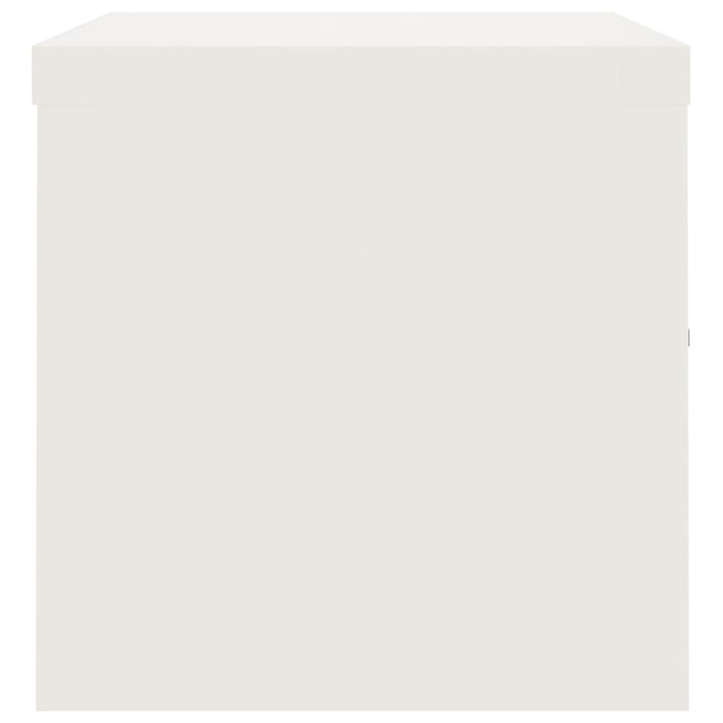 VidaXL Archiefkast Staal Wit 90x40x40 cm - 35% Korting