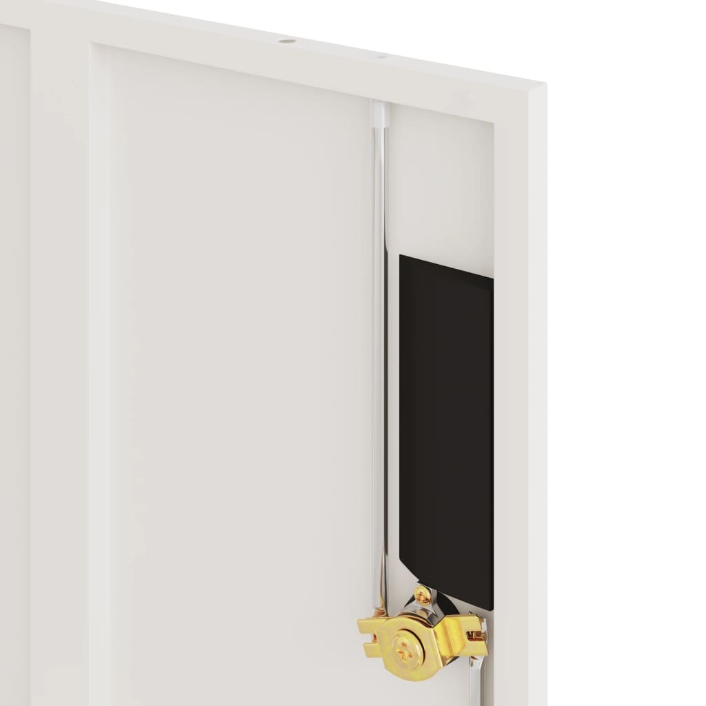 VidaXL Archiefkast Staal Wit 90x40x40 cm - 35% Korting