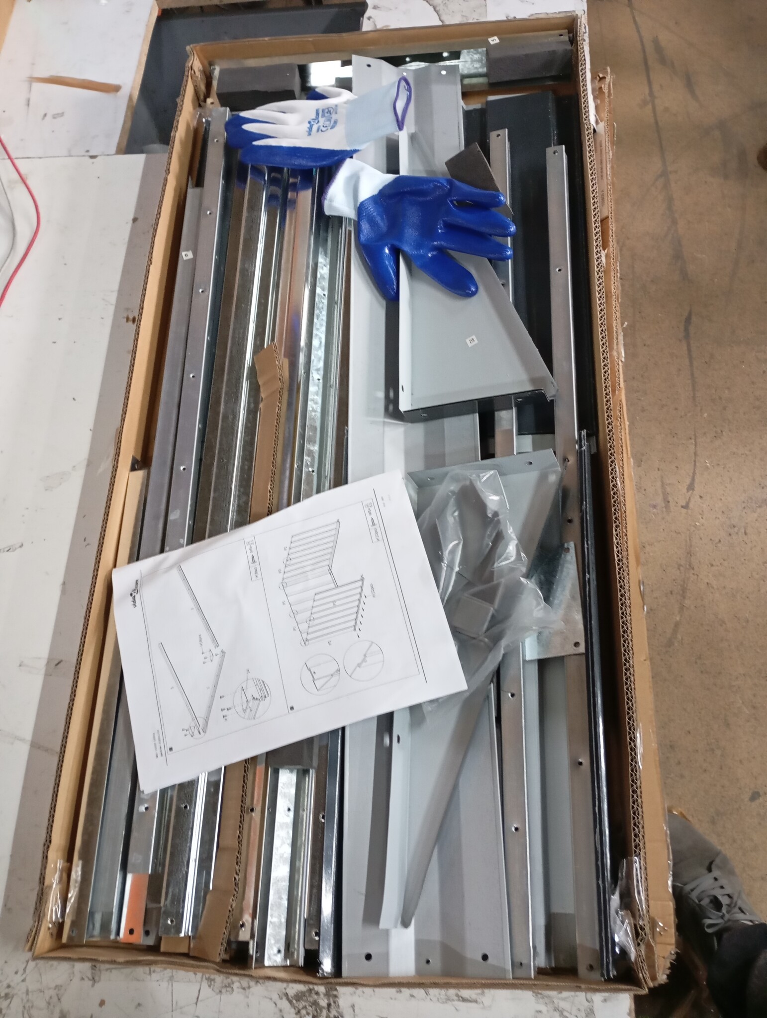 Robotmaaier Overkapping van Staal - 92x97x63 cm Antraciet (58% Korting)