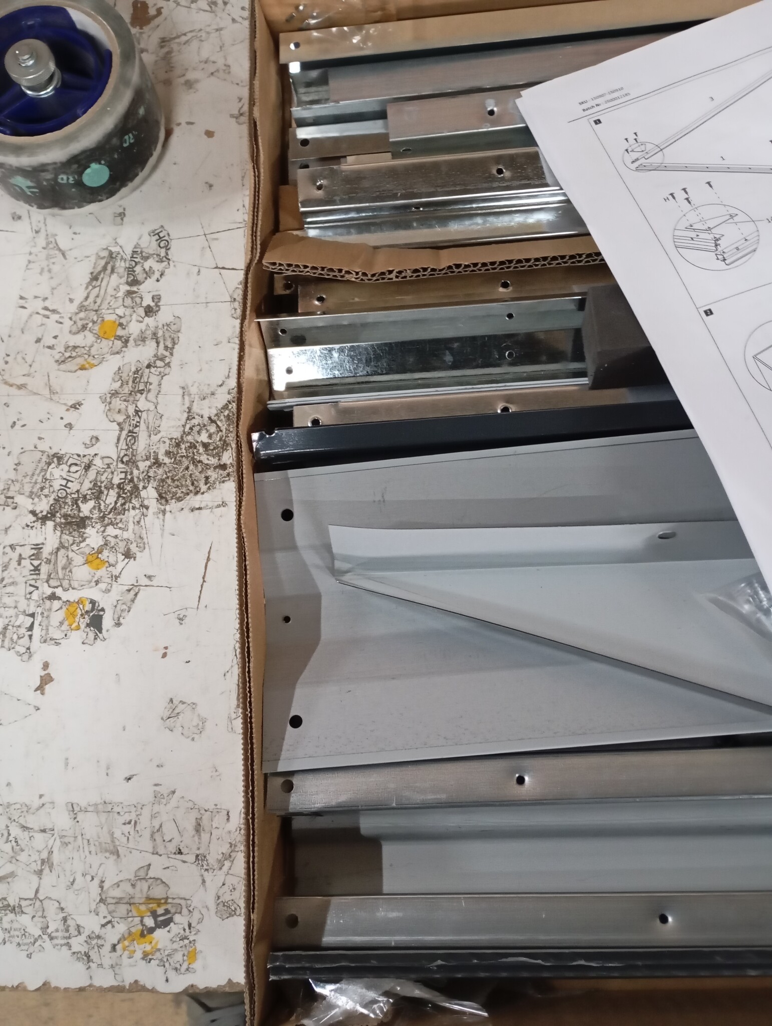 Robotmaaier Overkapping van Staal - 92x97x63 cm Antraciet (58% Korting)