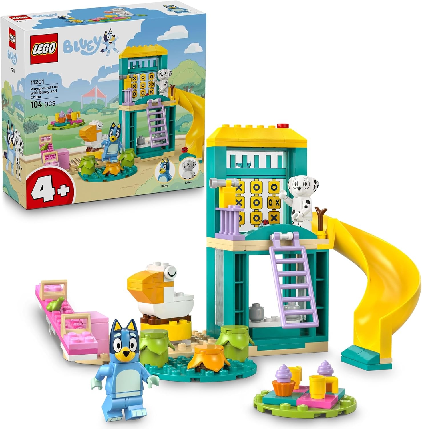 LEGO Bluey Speeltuin Set: 104 Stukjes | Vanaf 4 Jaar | 31% Korting