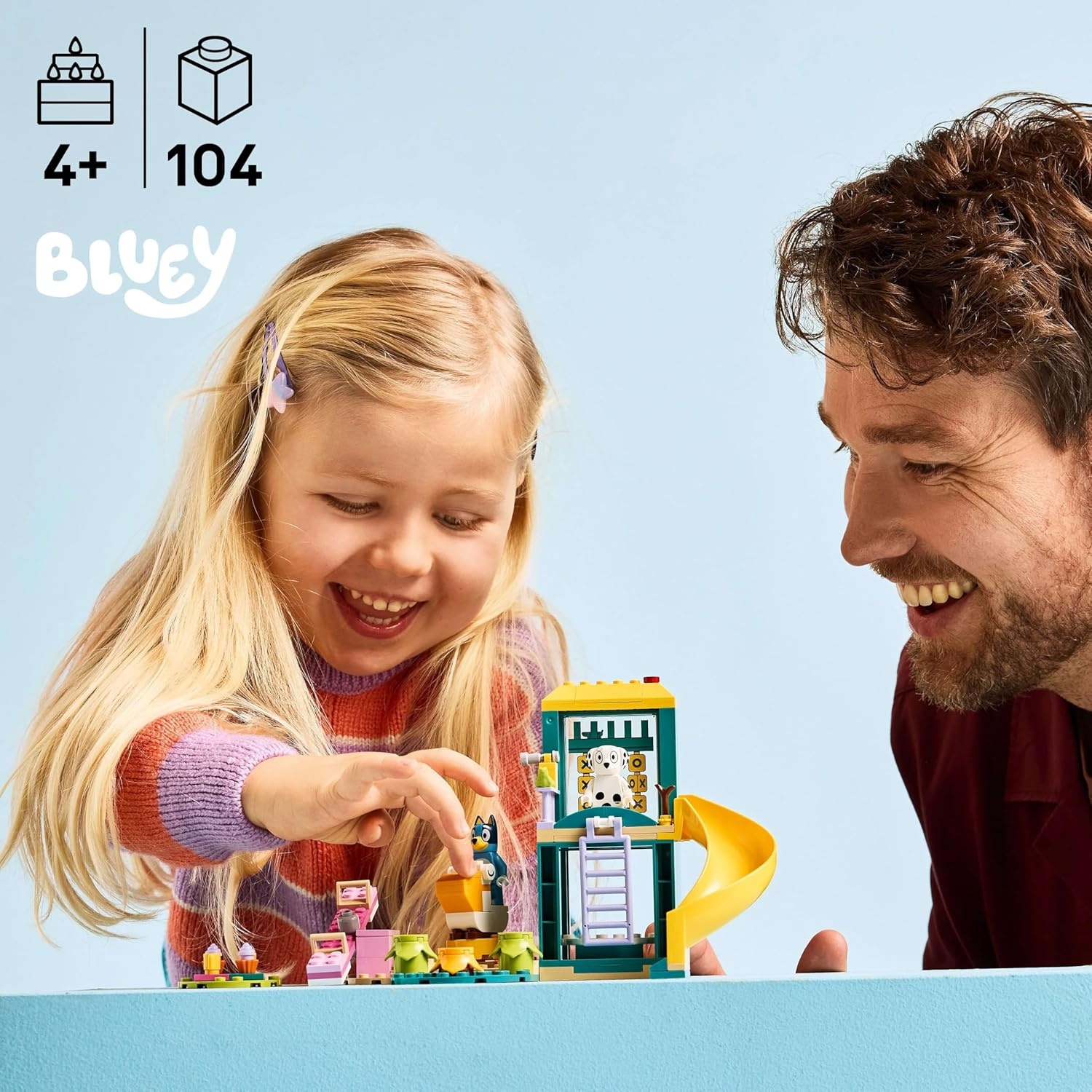 LEGO Bluey Speeltuin Set: 104 Stukjes | Vanaf 4 Jaar | 31% Korting