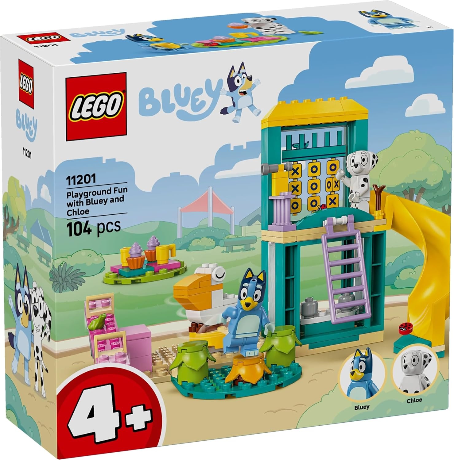 LEGO Bluey Speeltuin Set: 104 Stukjes | Vanaf 4 Jaar | 31% Korting