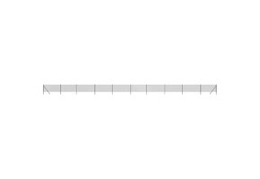 Gaashek 0,8x25m Antraciet - 34% Korting
