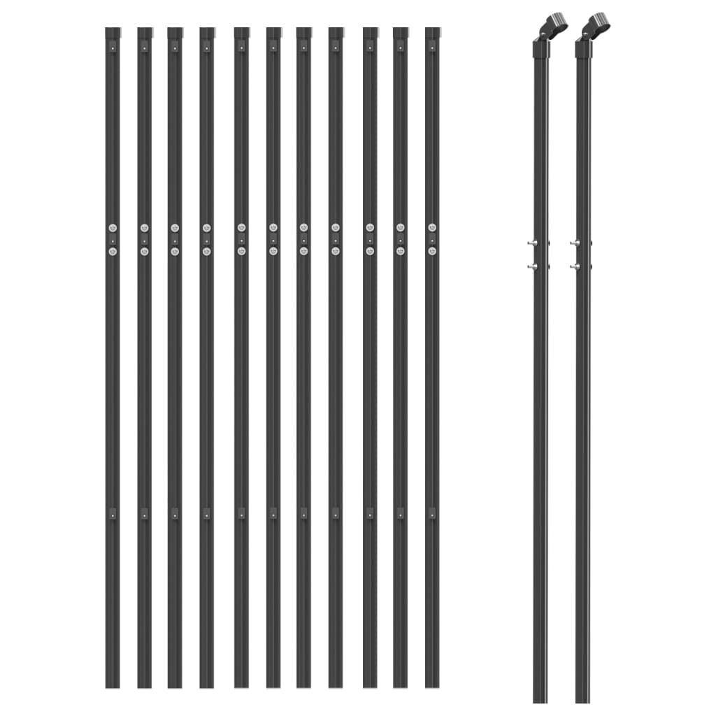 Gaashek 0,8x25m Antraciet - 34% Korting